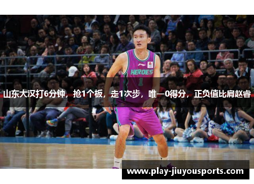 山东大汉打6分钟，抢1个板，走1次步，唯一0得分，正负值比肩赵睿